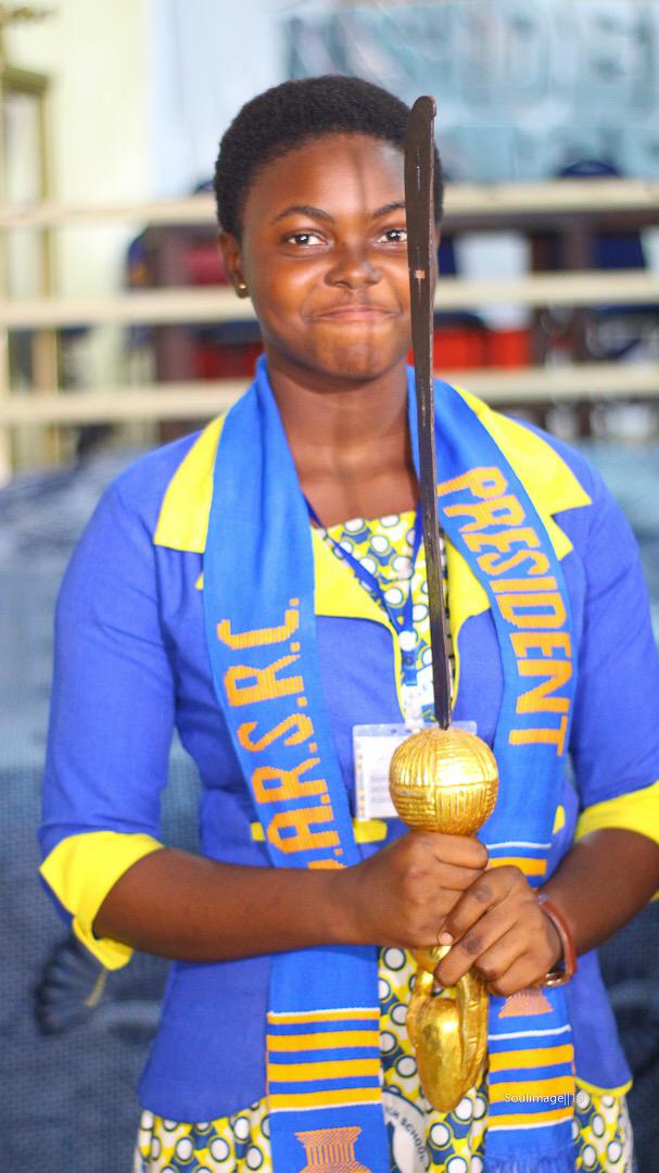 Sandra Amponsah makes history become the first GARSRC female President ...