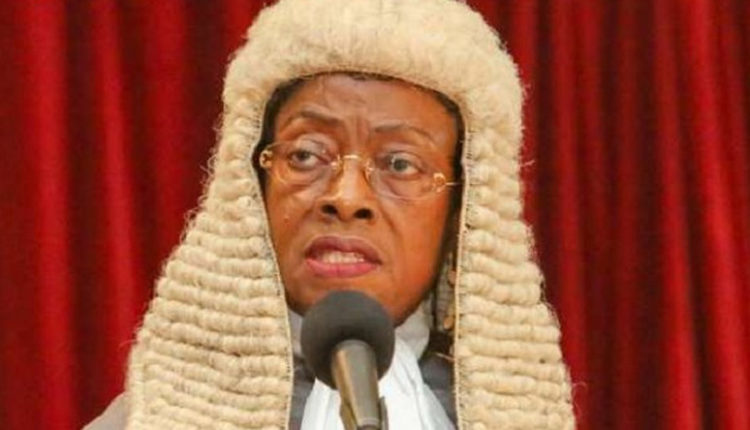 Former Chief Justice Sophia Akuffo