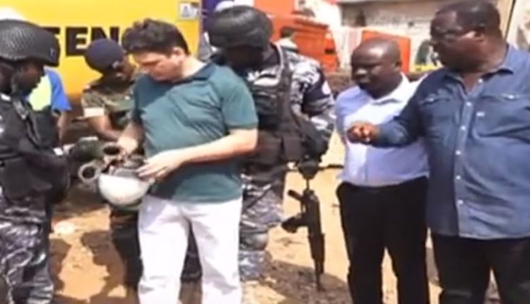 Three foreign nationals arrested