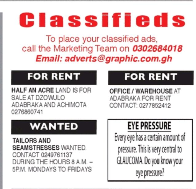 Friday: Advertised jobs in newspapers today