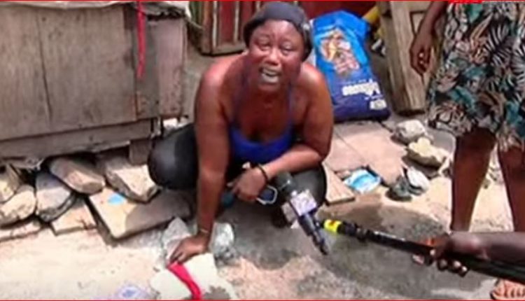 Witness at the scene of the murder