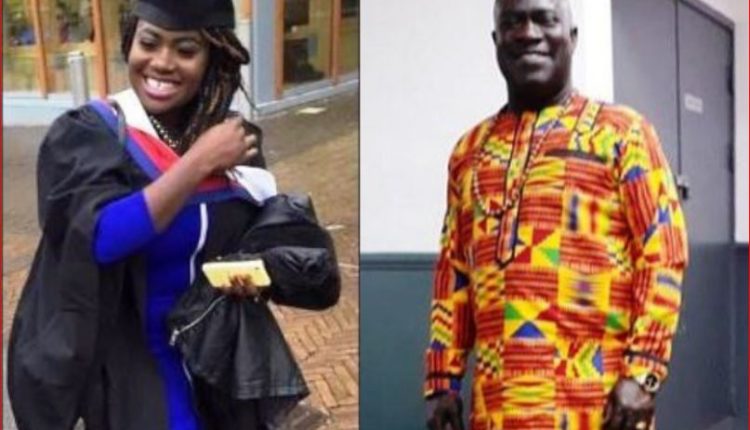 Mary Agyeiwaa Agyapong and her father Stephen Agyapong