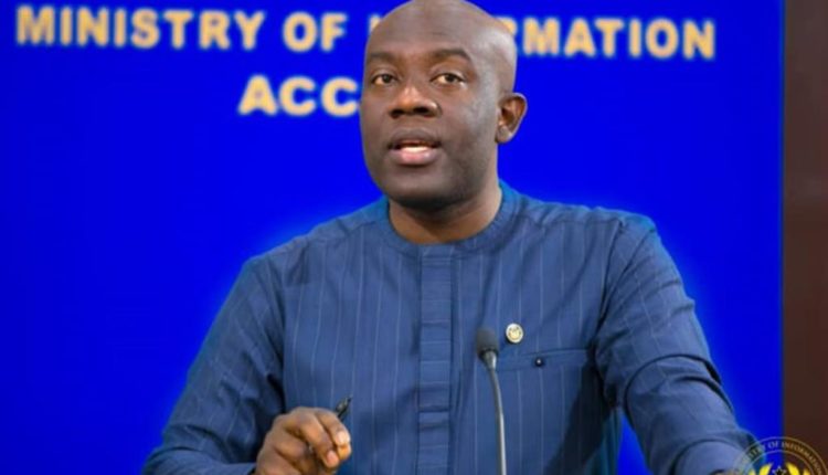 Minister of Information, Kojo Oppong Nkrumah