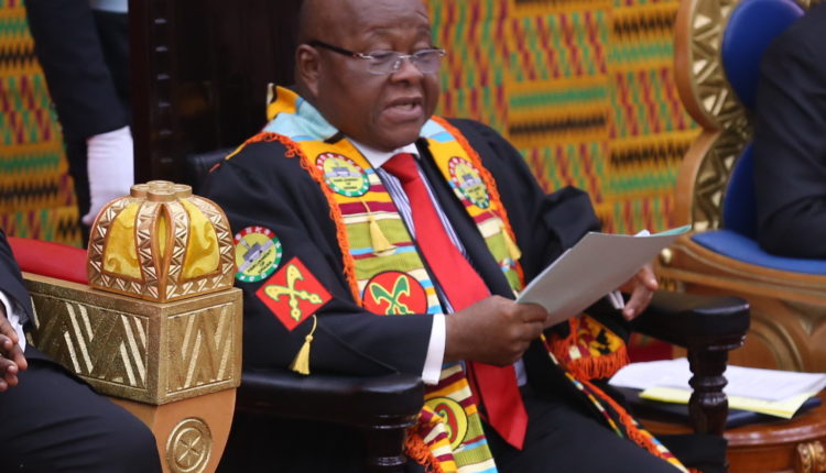 Speaker of Parliament, Professor Aaron Mike Oquaye