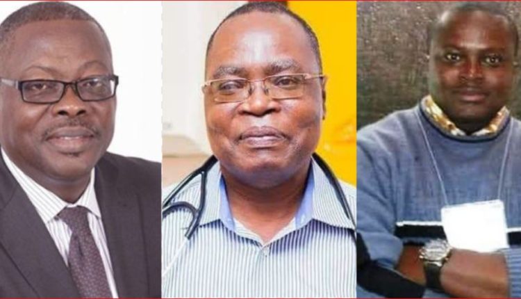 Professor Jacob Plange-Rhule (L), Dr Richard Kisser (M) and Dr Harry Owusu Boateng (R)