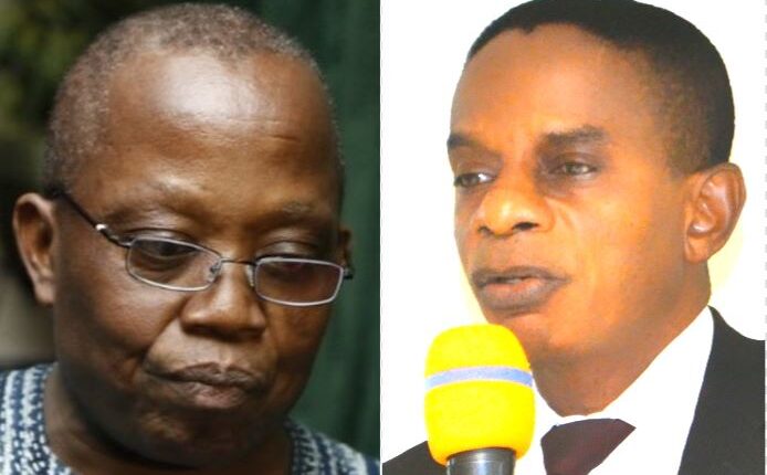 Daniel Yaw Domelevo (L) and Johnson Akuamoa-Asiedu (R)