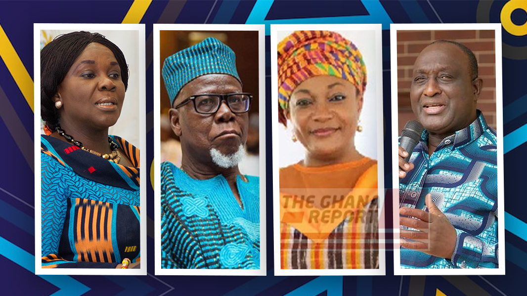 Cecilia Dapaah and the 5 ministers who resigned under President Akufo-Addo