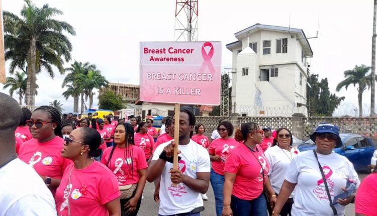 GPHA Hospital Deepens Breast Cancer Awareness On The Streets Of Takoradi