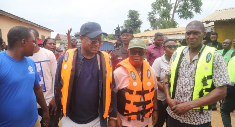 Volta Minister Visits Flood-Hit Tongu Districts To Assess Damage