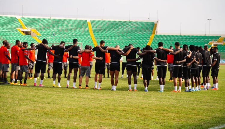 Black Stars return to training after Namibia draw