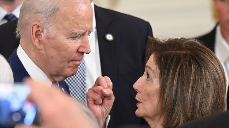 Pelosi joins US Democrats call for Biden to halt arms transfer to ...