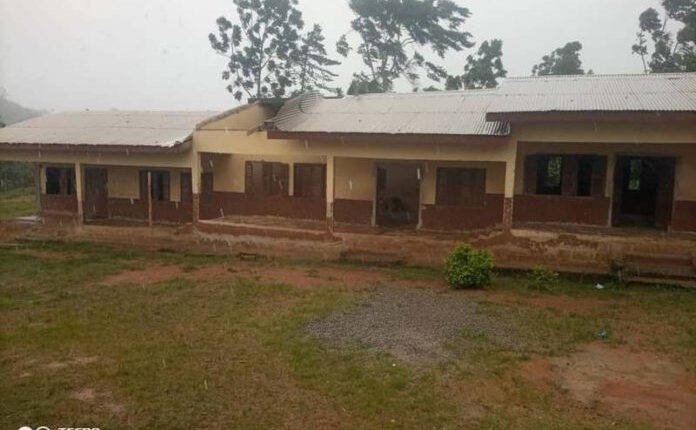 rainstorm rips off roof of school building