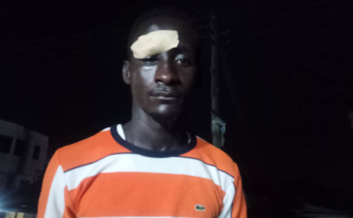 victim of alleged land guards assault