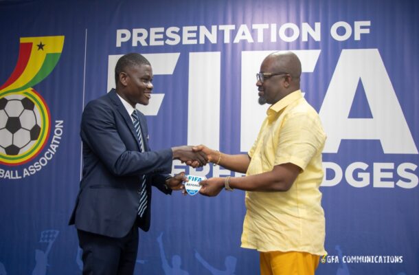 FIFA Referees Bless Yao Selorm and Addokwei Rejoice to attend FIFA Referees Training in Egypt