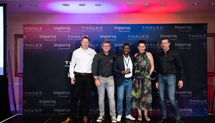 L-R: Florian Malecki, VP, EMEA Channel Sales, Thales; Matthew Barker, CAM - South Africa & SADC, Thales; Dapo Salami, Chief Executive Officer, Platview Technologies; Karen De Beer, CAM - East & West Africa, Thales and Sebastien Pavie, VP Sales Southern EMEA, Thales.
