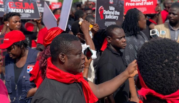 'Save The Judiciary' demo