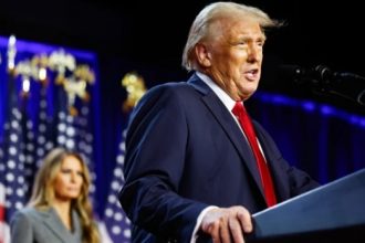 Donald Trump, president of the United State of America.