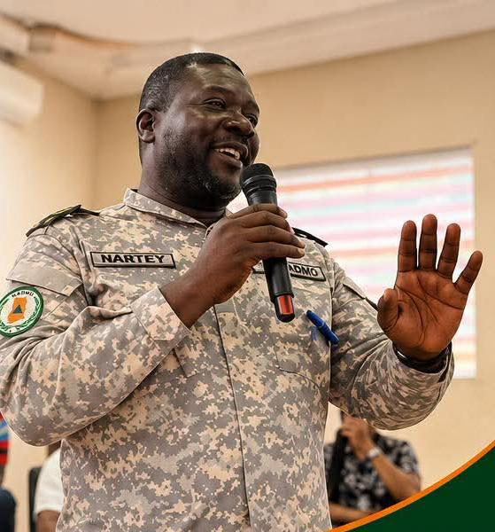 Dennis Nartey Adjannor, Greater Accra Regional Director of NADMO