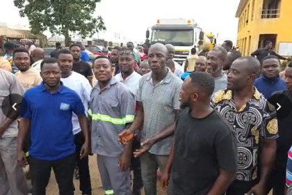 Fuel tanker drivers