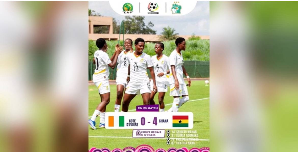 Black Maidens end WAFU B U-17 campaign with 4-0 win 