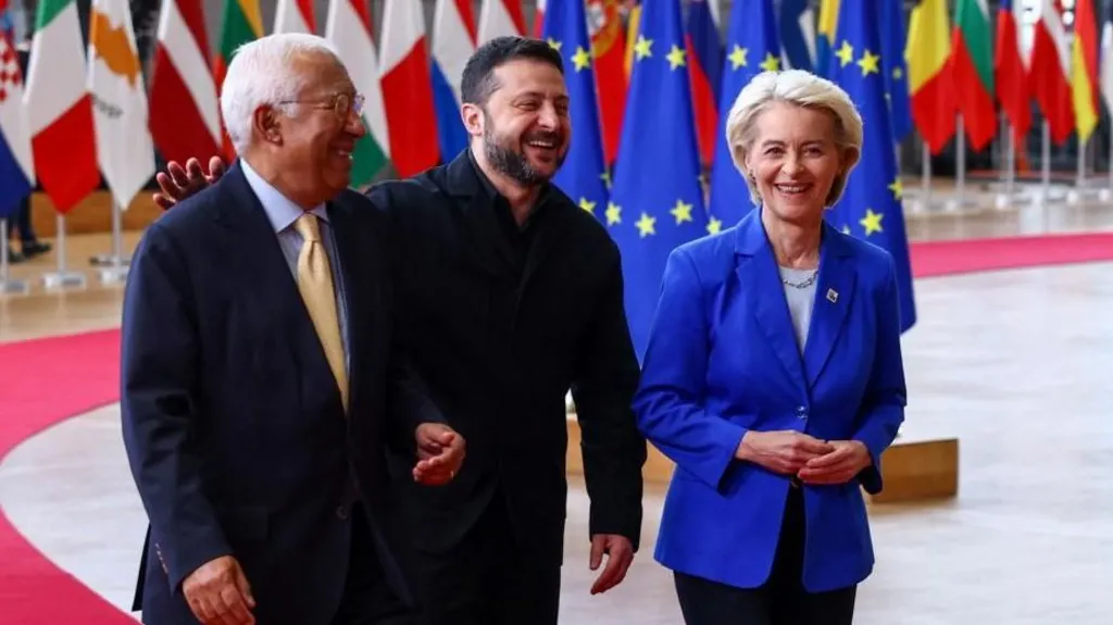 Zelensky rallies EU support as Trump says Ukraine leader ‘more difficult to deal with than Putin’